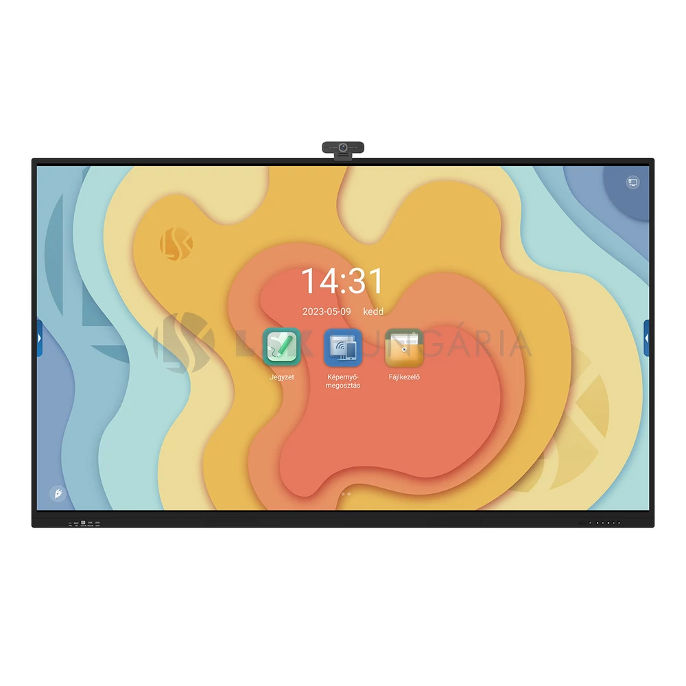 LSK ClassBoard W5075C+ interaktív kijelző full HD USB webkamerával