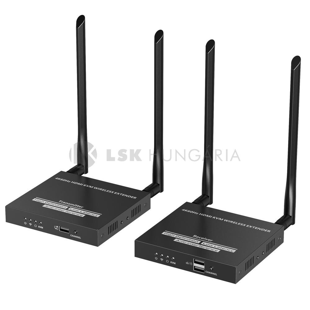 LSK WHU50M vezeték nélküli HDMI extender USB funkcióval