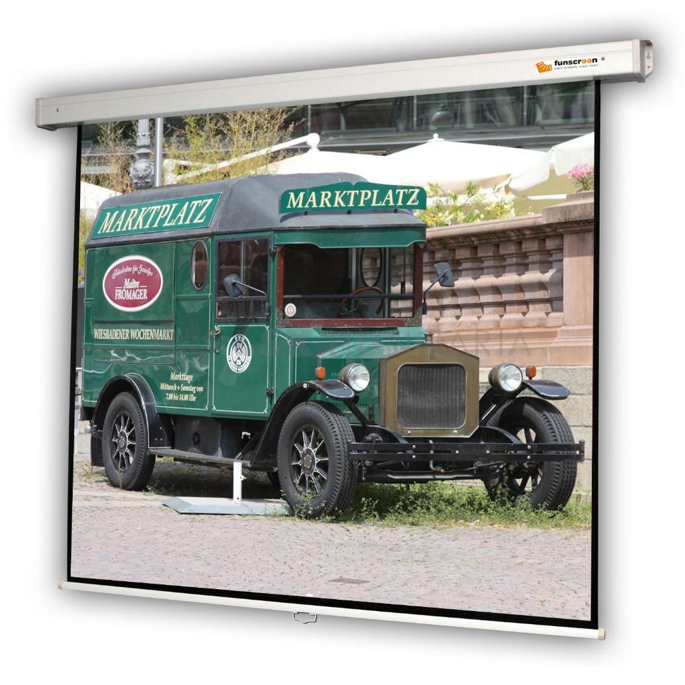 funscreen fun20.110.213.1 Rollo 213x213 cm vetítővászon