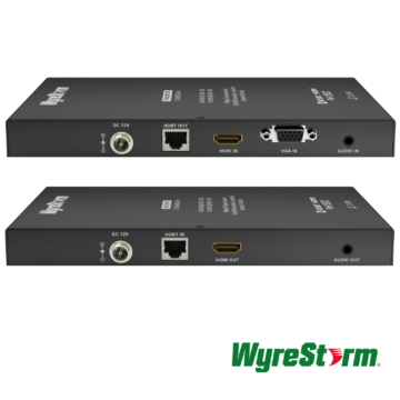 Wyrestorm EX-SW-0201-4K HDBaseT™ VGA/HDMI Extender szett