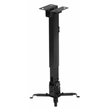 funscreen projektor konzol 430-650 mm-ig állítható, fekete